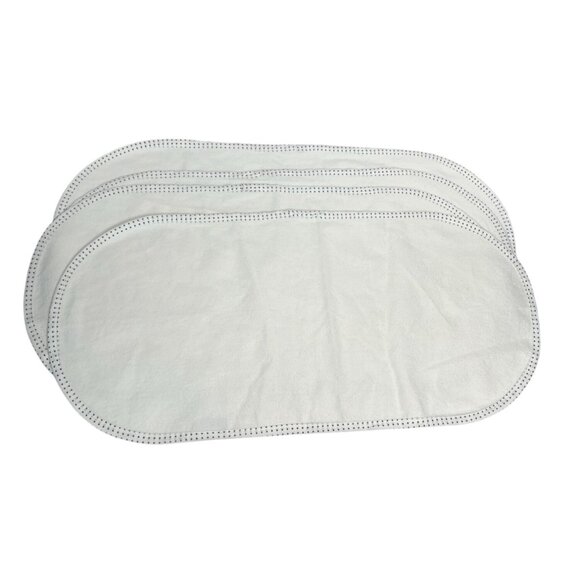 Other - Tillyou Oval Bassinet Mattress Protectors 26.5x13 Waterproof Lot of 4